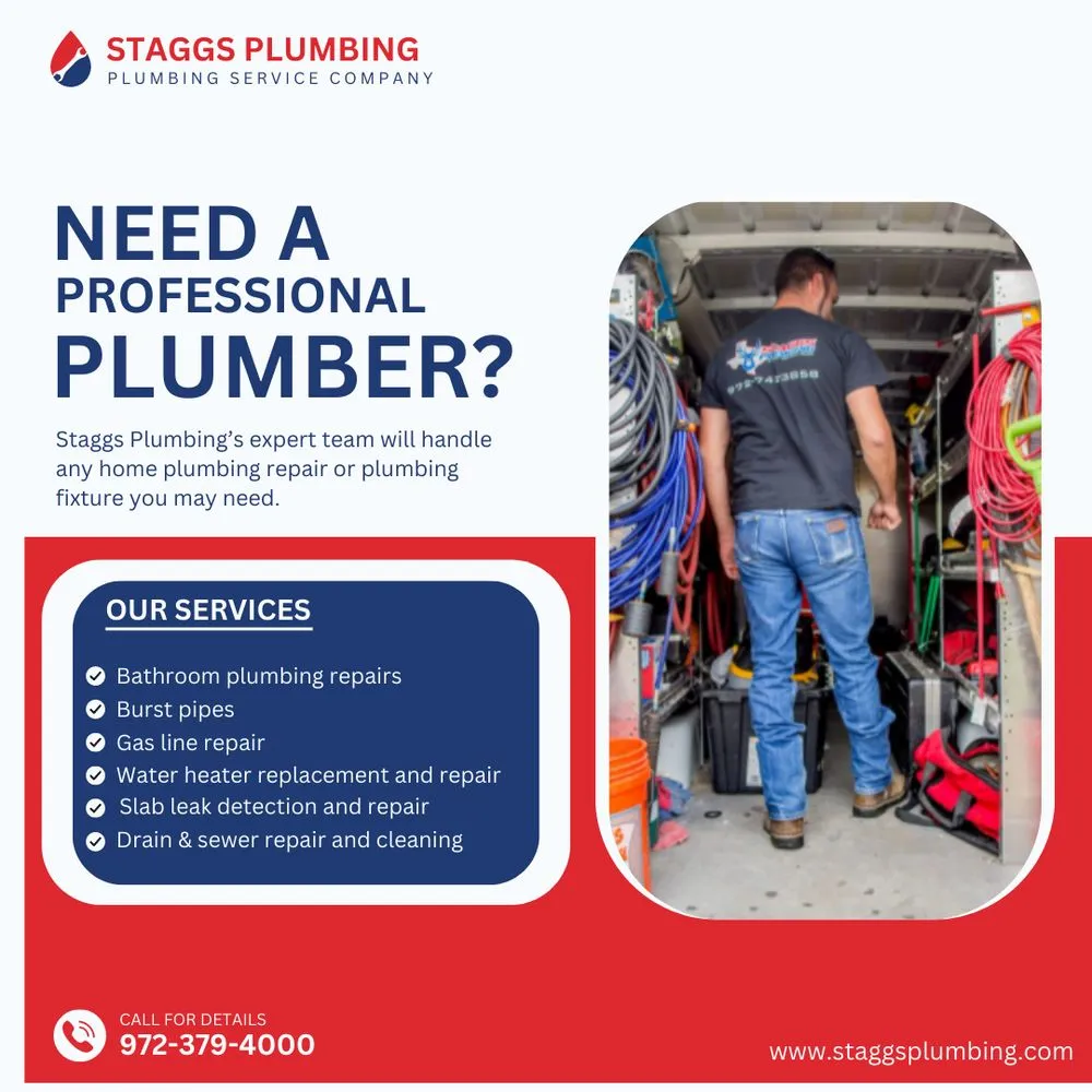 Slide of Staggs Plumbing