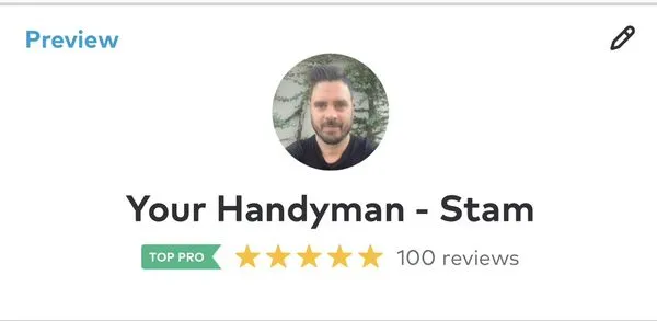 Stamatis The Handyman Logo
