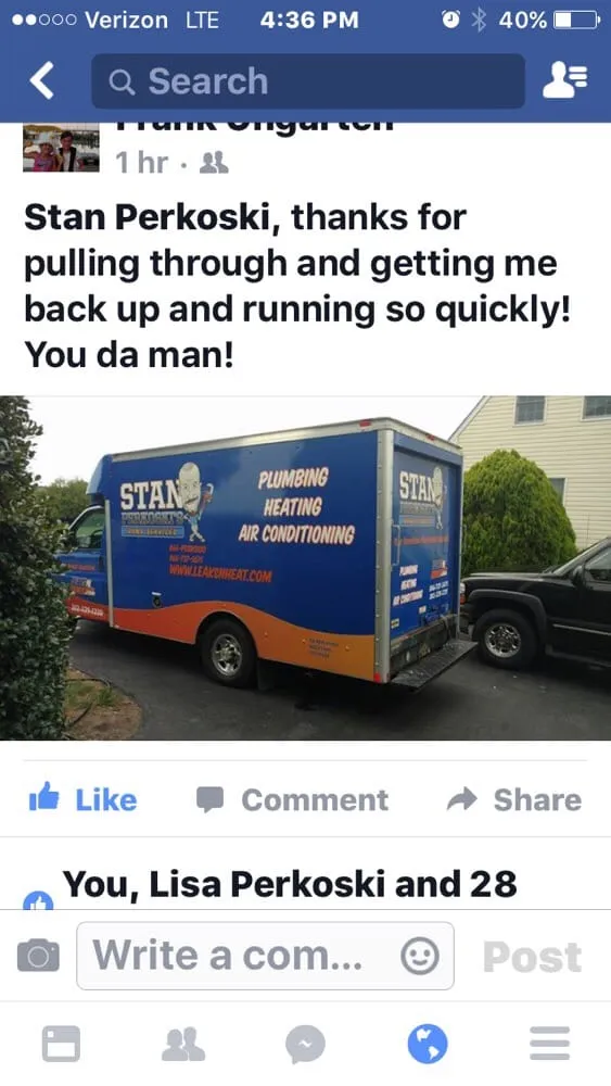 Slide of Stan Perkoski's Home Services