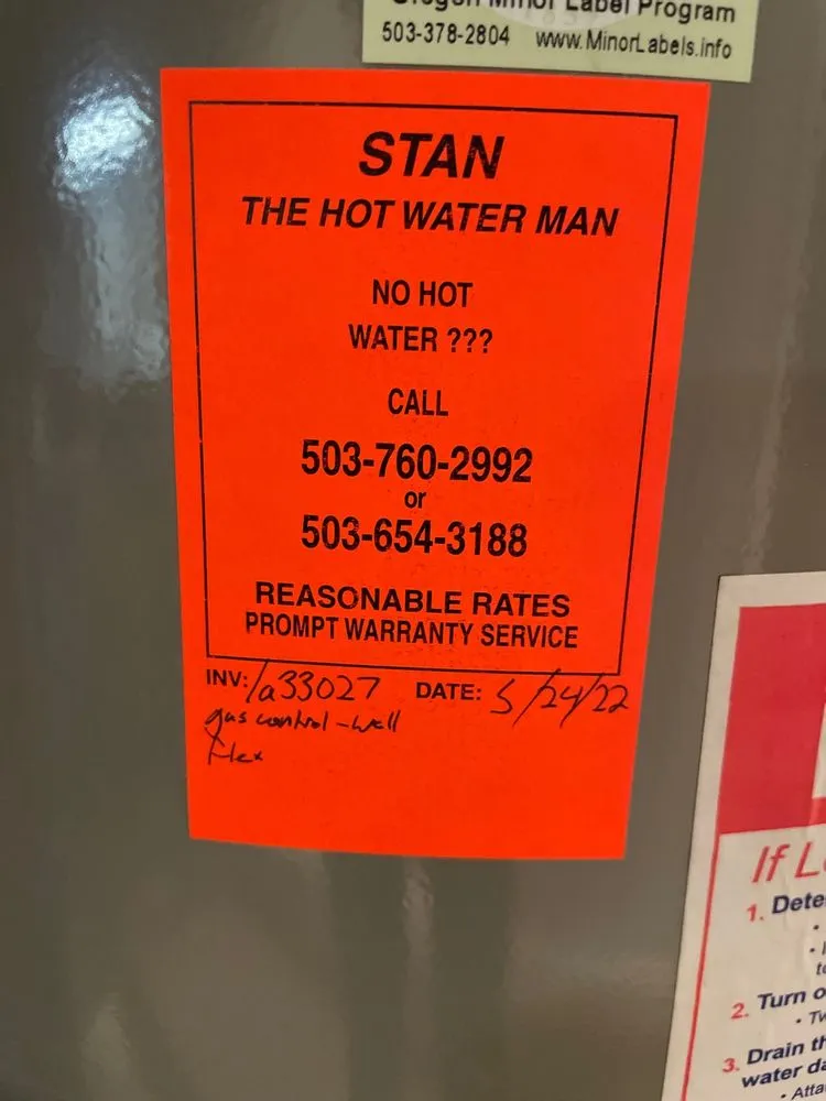 Slide of Stan The Hot Water Man