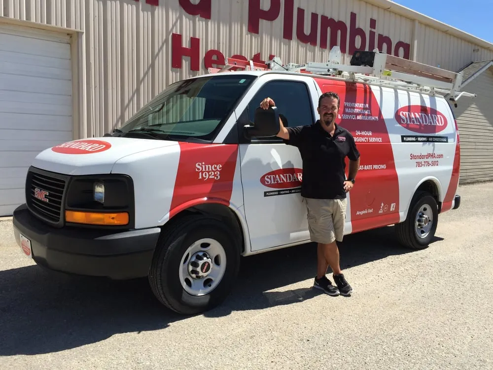 Quality water heater service in Manhattan, KS by Standard Plumbing, Heating & Air Conditioning