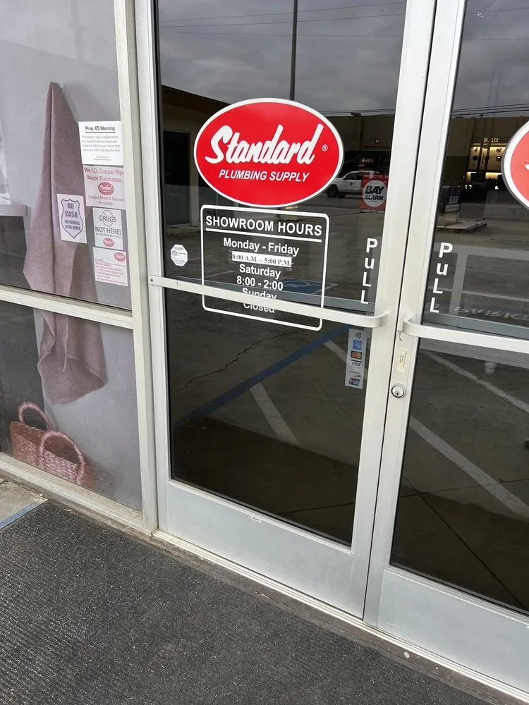 Expert emergency plumbing service in Santa Clara, CA - Standard Plumbing Supply / T.W. Smith Plumbers Supply