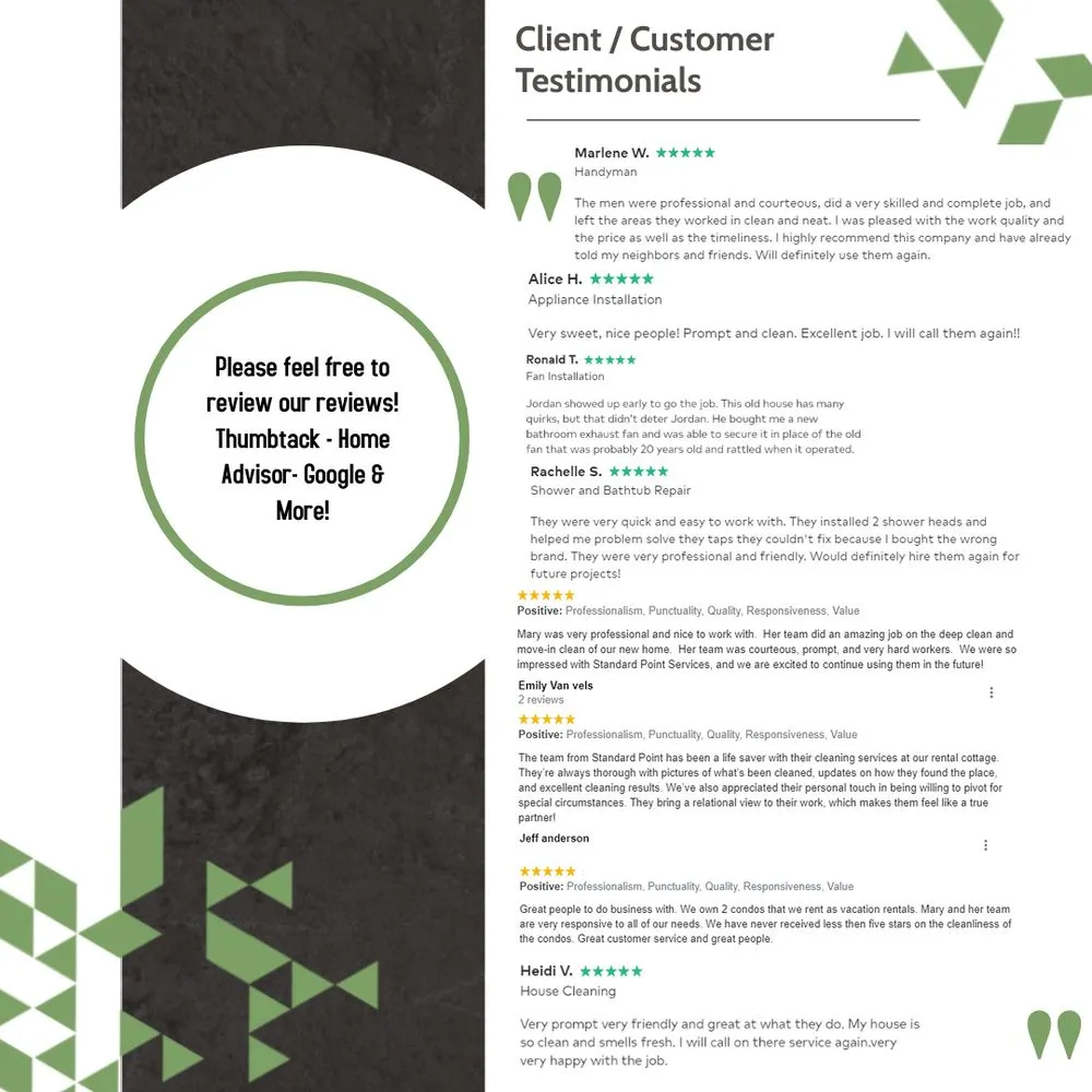 Slide of Standard Point Services