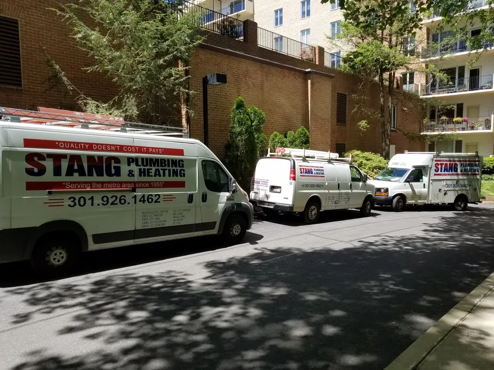 Slide of Stang Plumbing