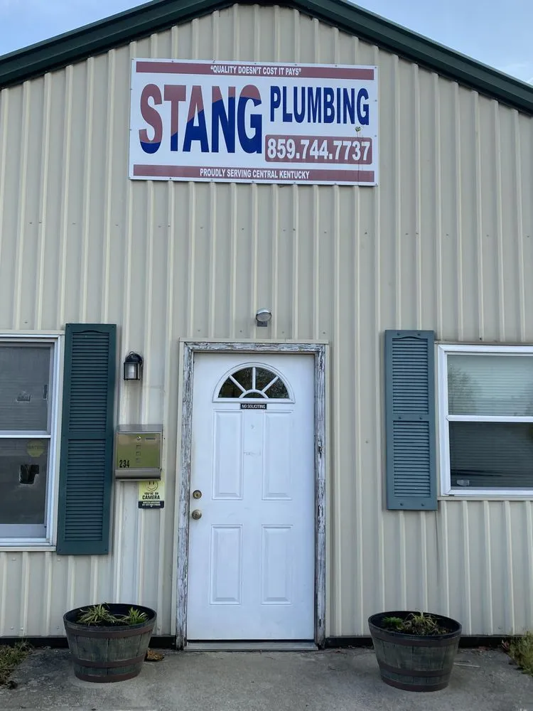 Slide of Stang Plumbing