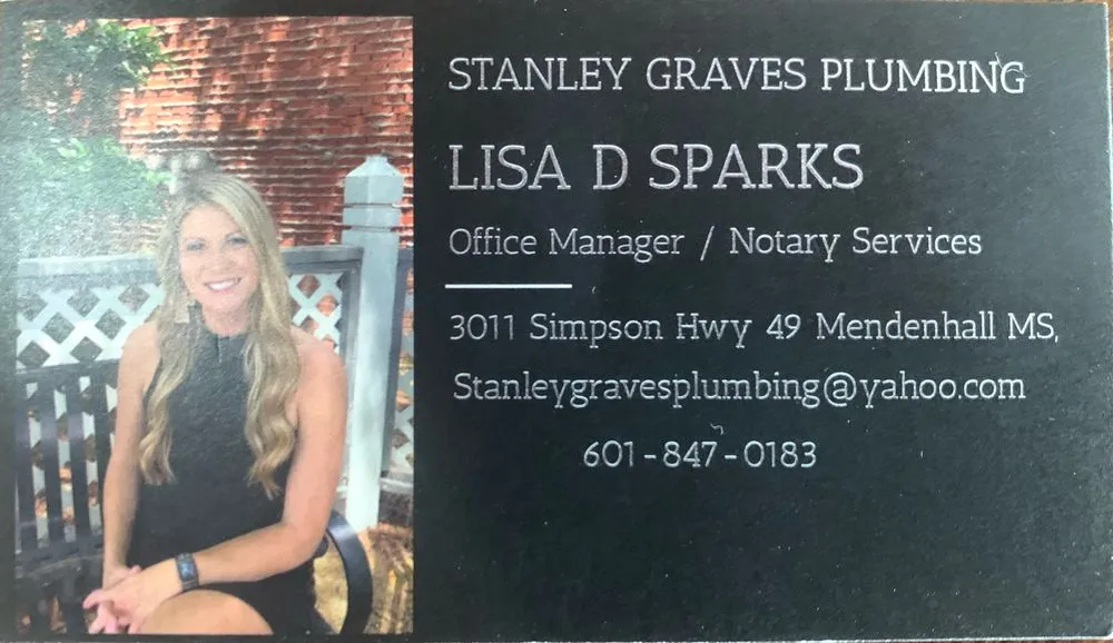 Slide of Stanley Graves Plumbing