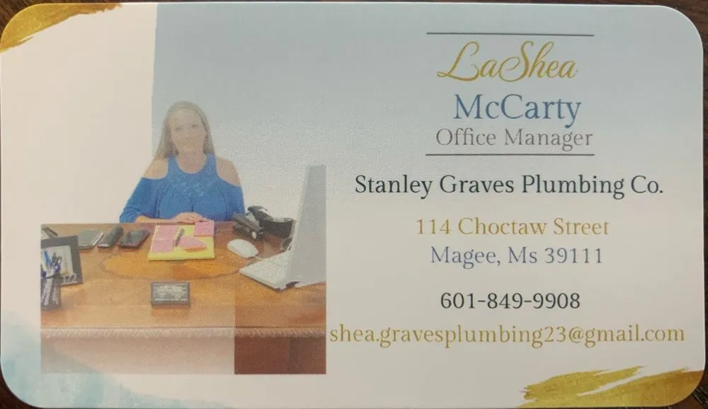 Slide of Stanley Graves Plumbing