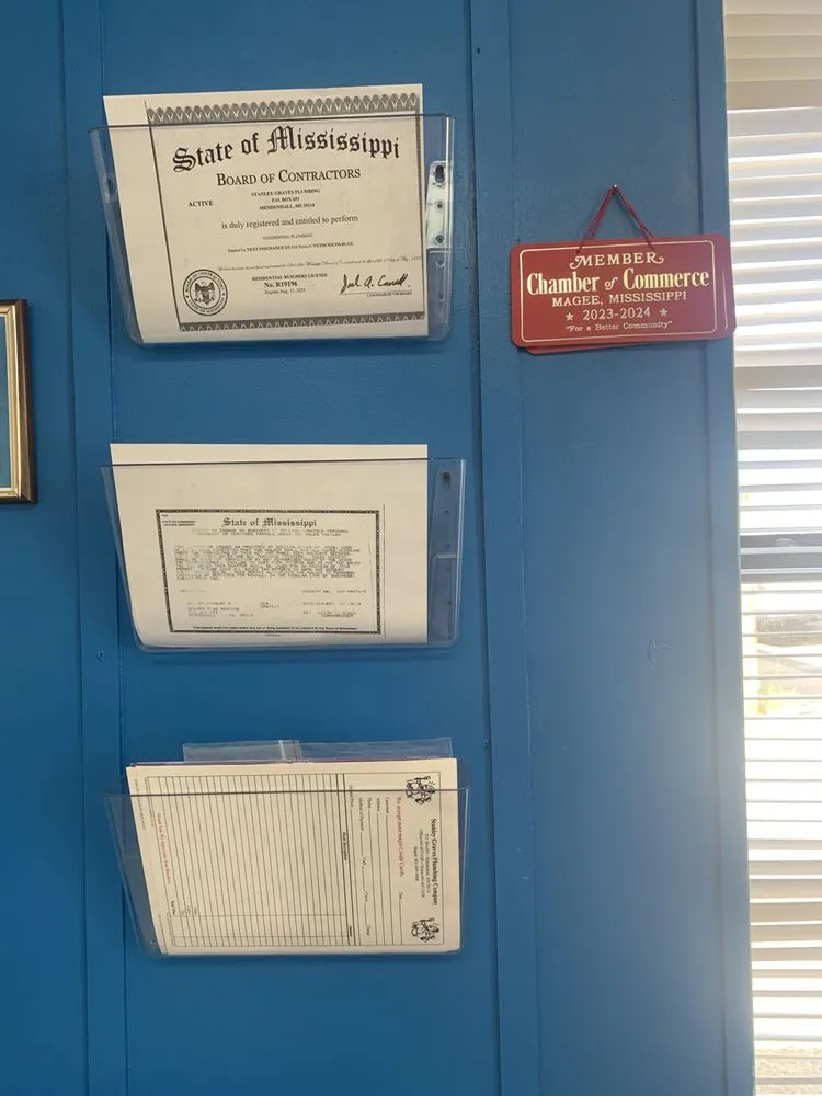 Slide of Stanley Graves Plumbing