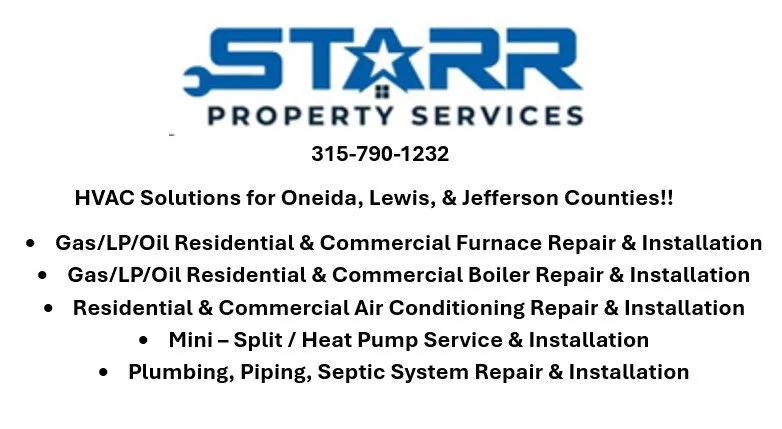 Emergency water heater service in Port Leyden, NY by STARR Property Services