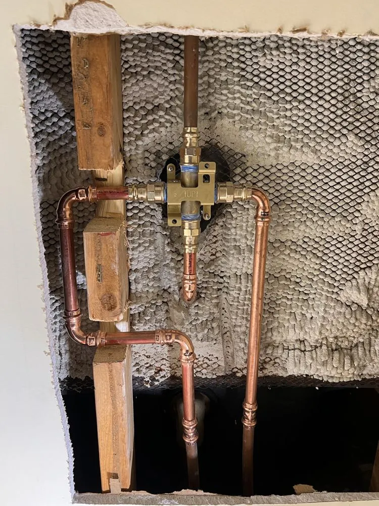 Slide of Stars and Pipes Plumbing