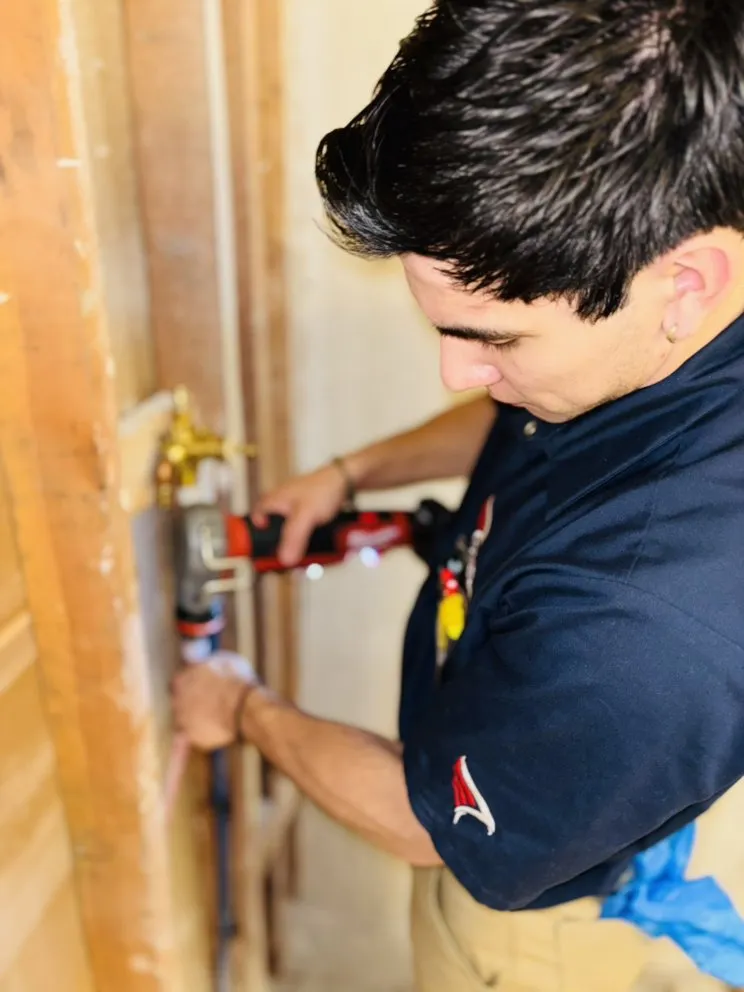 Slide of Stars and Stripes Plumbing