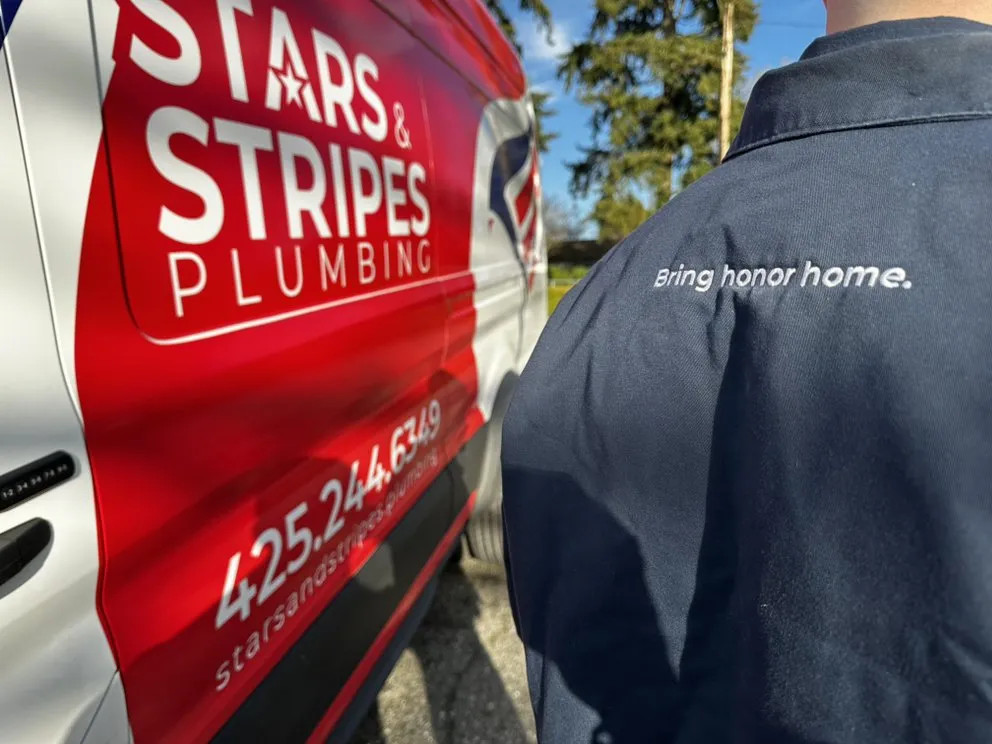 Slide of Stars and Stripes Plumbing