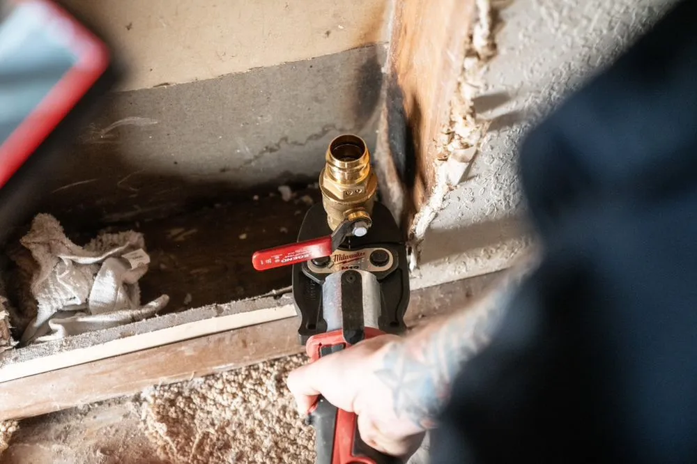 Slide of Stars and Stripes Plumbing