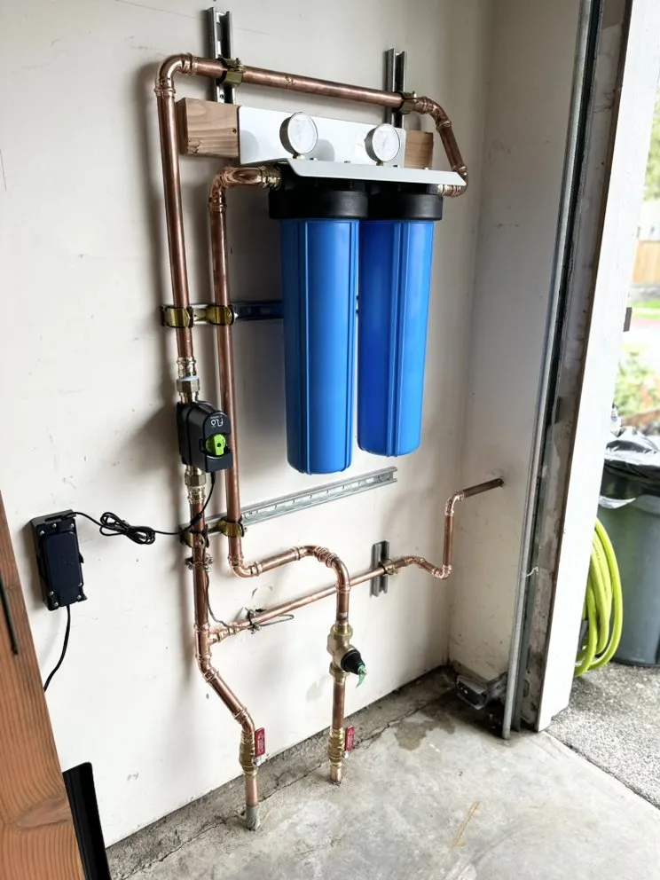 Slide of Stars and Stripes Plumbing