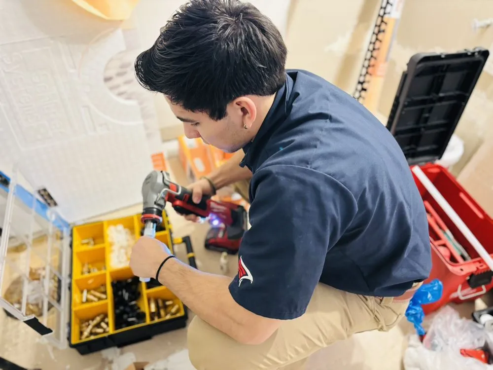 Slide of Stars and Stripes Plumbing