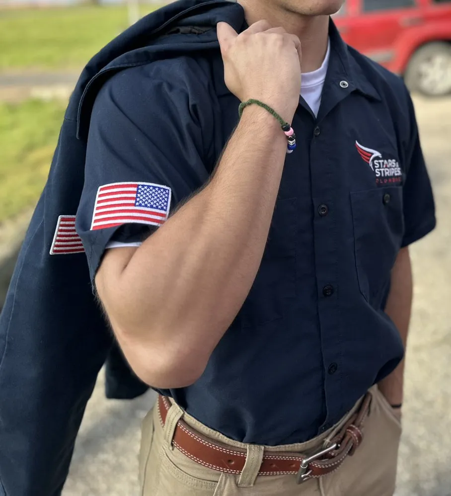 Slide of Stars and Stripes Plumbing