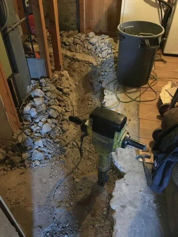 Slide of Start New Plumbing