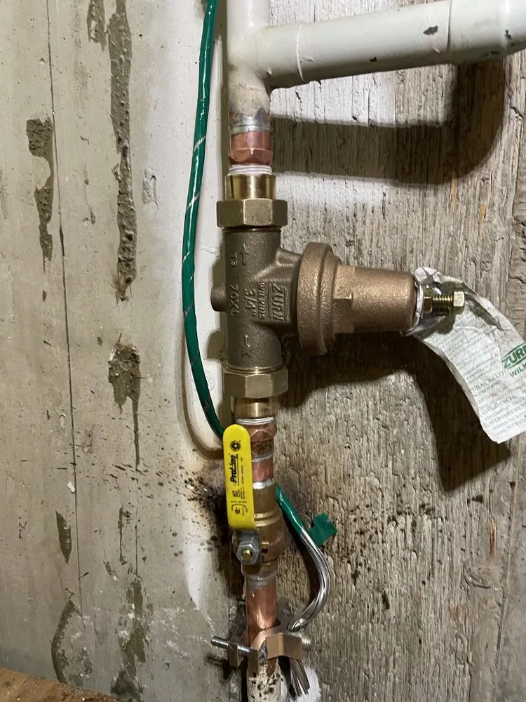 Slide of Start New Plumbing