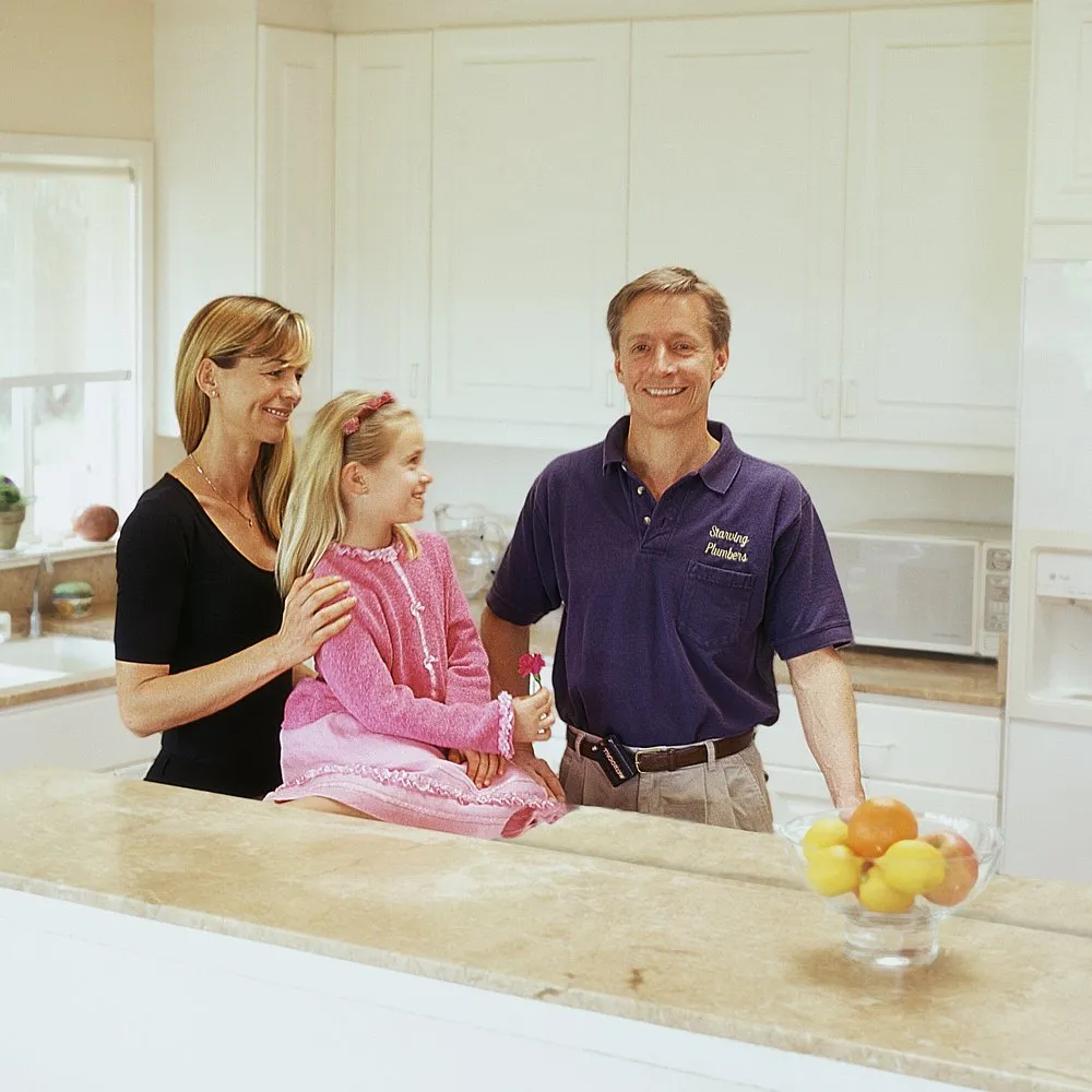 Slide of Starving Plumbers