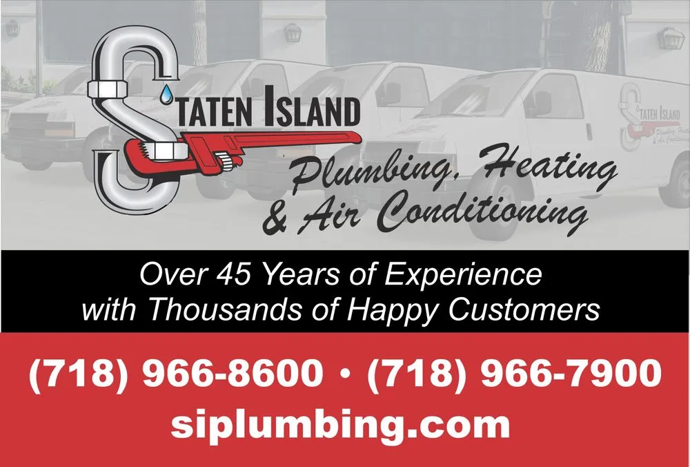 Professional plumbing repair service in Staten Island, NY - Staten Island Plumbing Heating & Air Conditioning