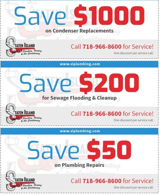 Emergency emergency plumbing for homes in Staten Island, NY by Staten Island Plumbing Heating & Air Conditioning