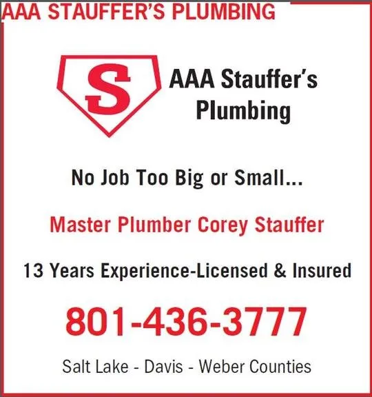 Slide of Stauffers Plumbing