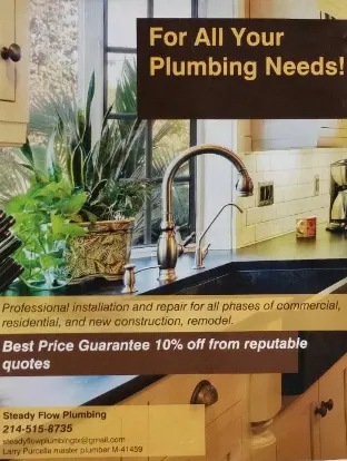 Slide of Steady Flow Plumbing