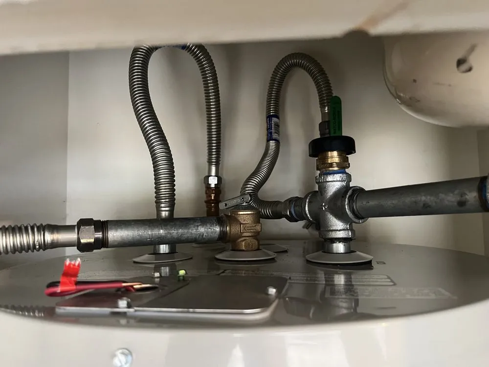 Slide of Steel Plumbing