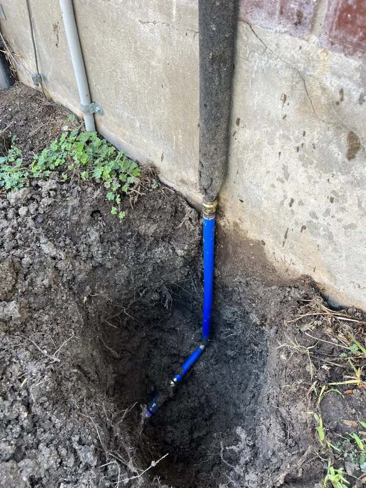 Slide of Steel Plumbing