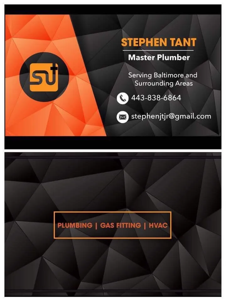 Slide of Stephen J Tant Plumbing