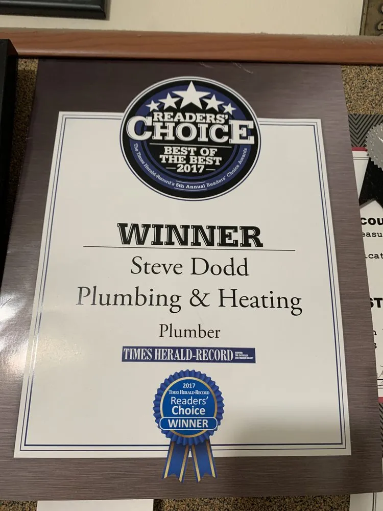 Slide of Steve Dodd Plumbing & Heating