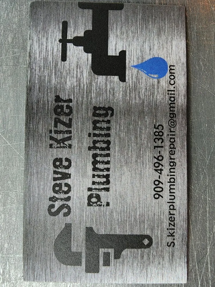 Slide of Steve Kizer Plumbing