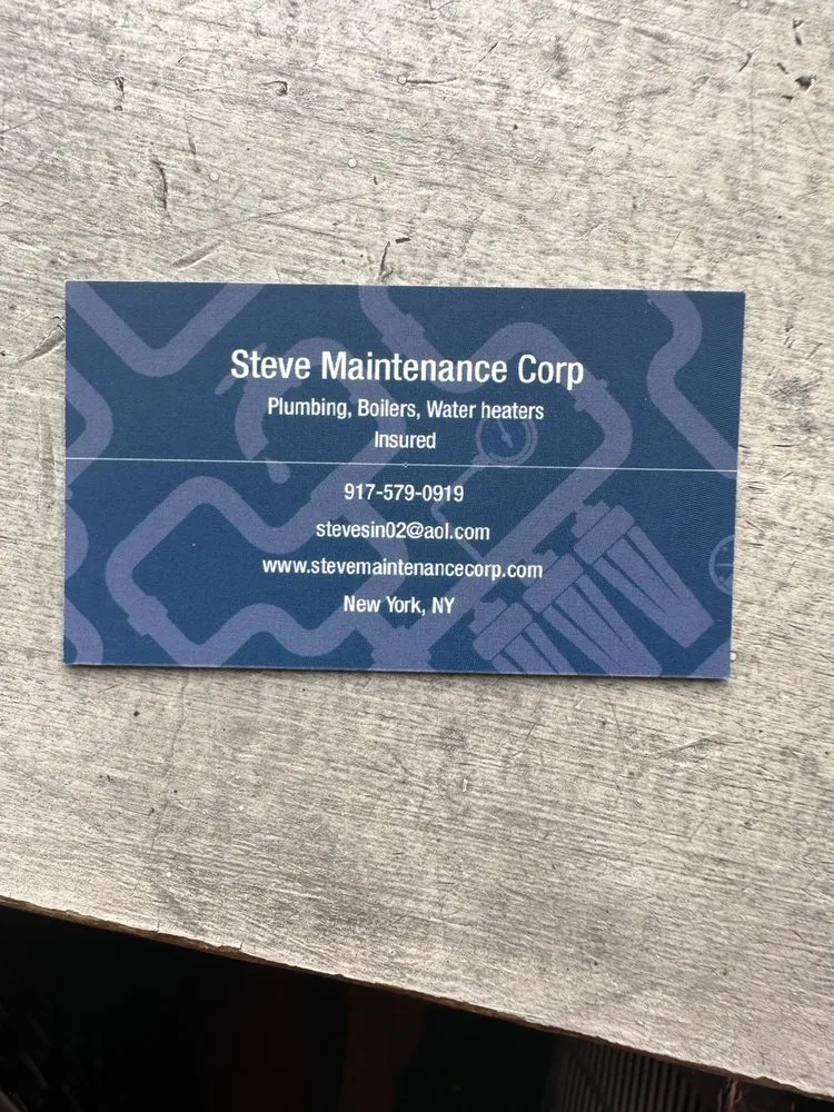 Slide of Steve Maintenance
