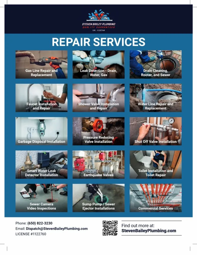 Emergency plumbing repair for homes in San Francisco, CA by Steven Bailey Plumbing