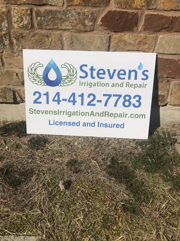 Emergency plumbing repair for homes in Plano, TX by Steven's Irrigation and Repair