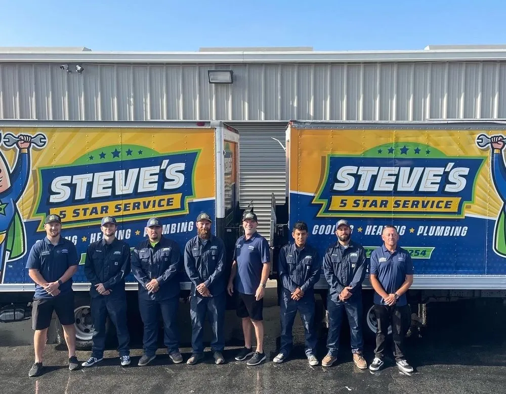 Slide of Steve's 5 Star Service Cooling, Heating & Plumbing