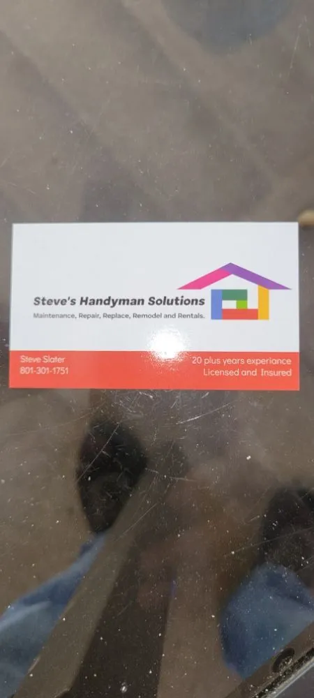 Slide of Steves Handyman Solutions