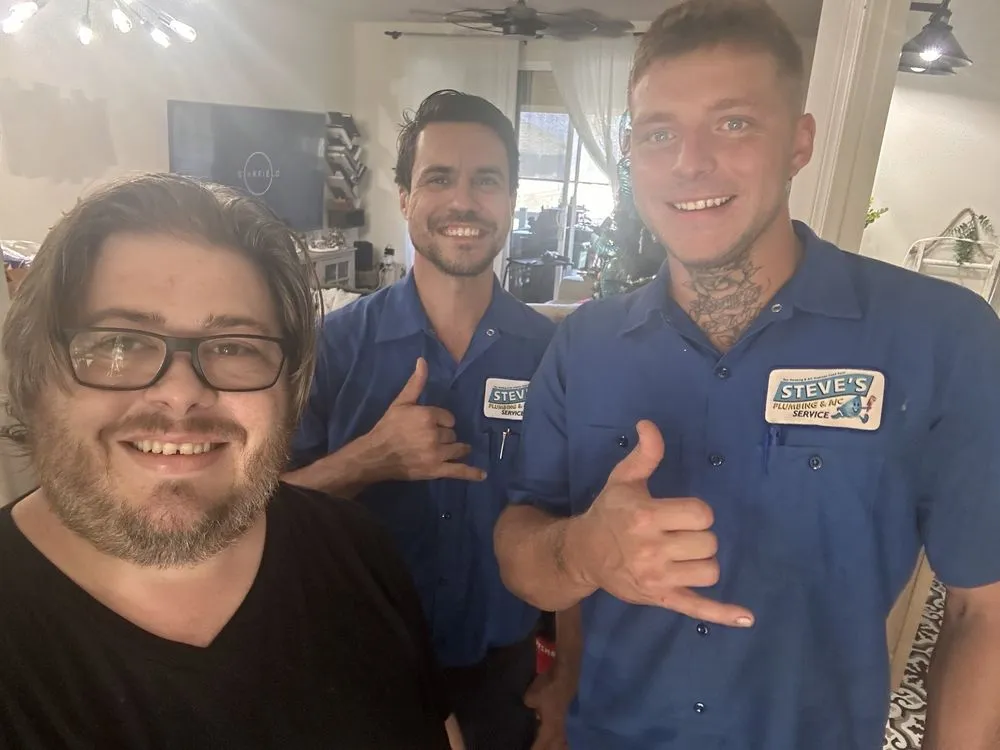 Slide of Steve's Plumbing & A/C Service