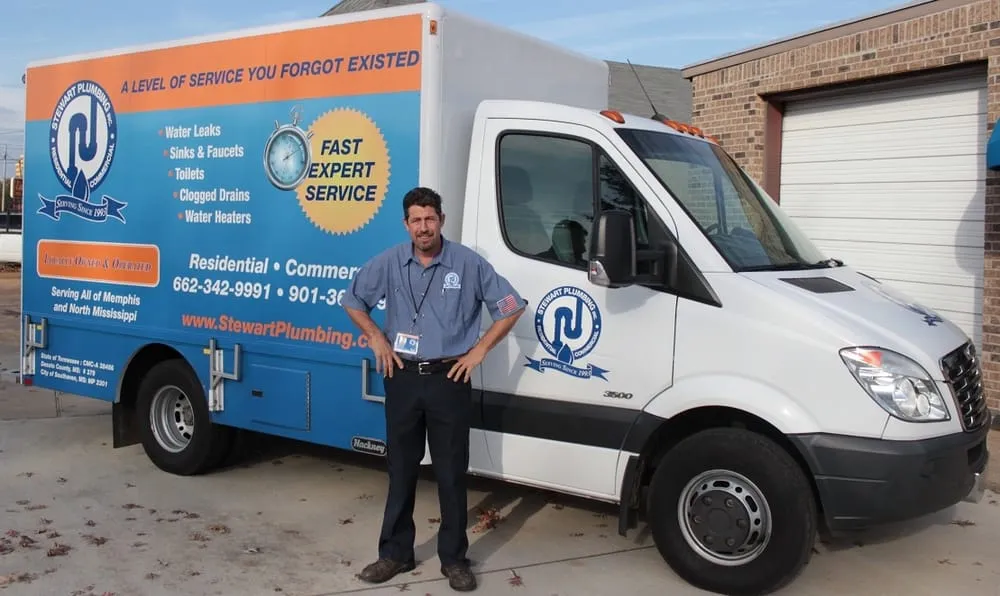 Slide of Stewart Plumbing