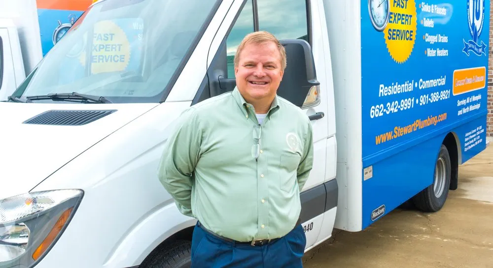 Slide of Stewart Plumbing