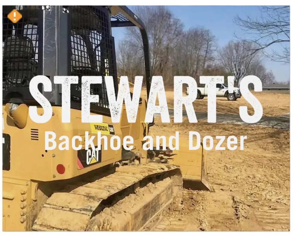 Slide of Stewart’s Backhoe & Dozer