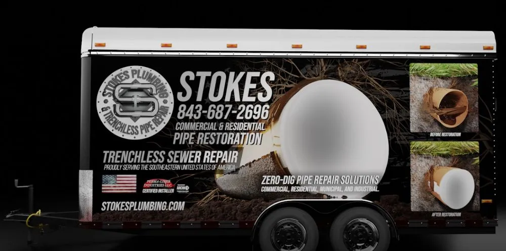 Slide of Stokes Plumbing & Trenchless Sewer Repair