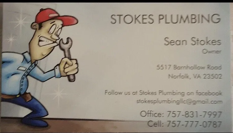 Slide of Stokes Plumbing