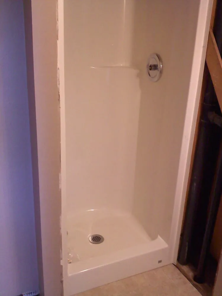 Slide of Straight Flush Plumbing