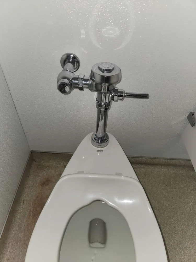 Slide of Straight Flush Plumbing