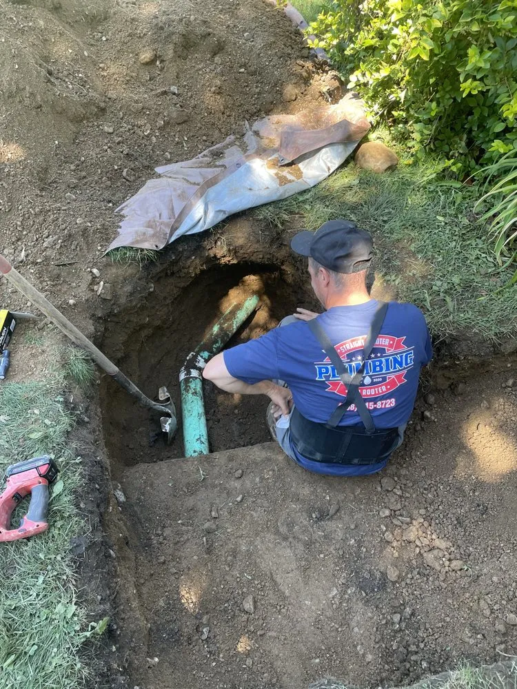 Slide of Straight Shooter Plumbing and Rooter