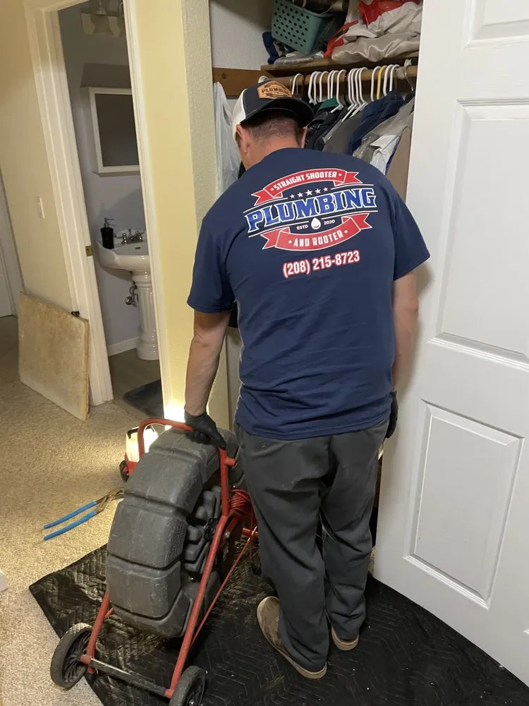 Slide of Straight Shooter Plumbing and Rooter