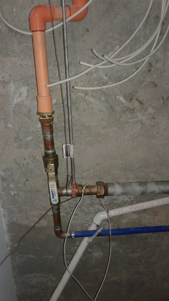 Slide of Straight Tight Level Plumbing
