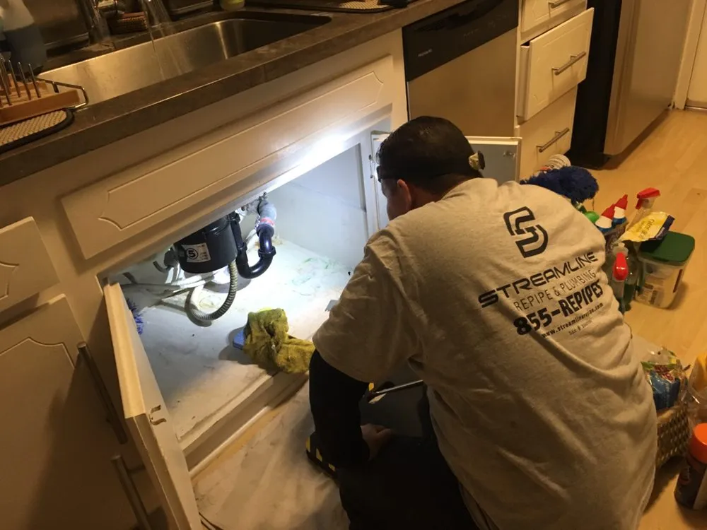 Slide of Streamline Repipe and Plumbing