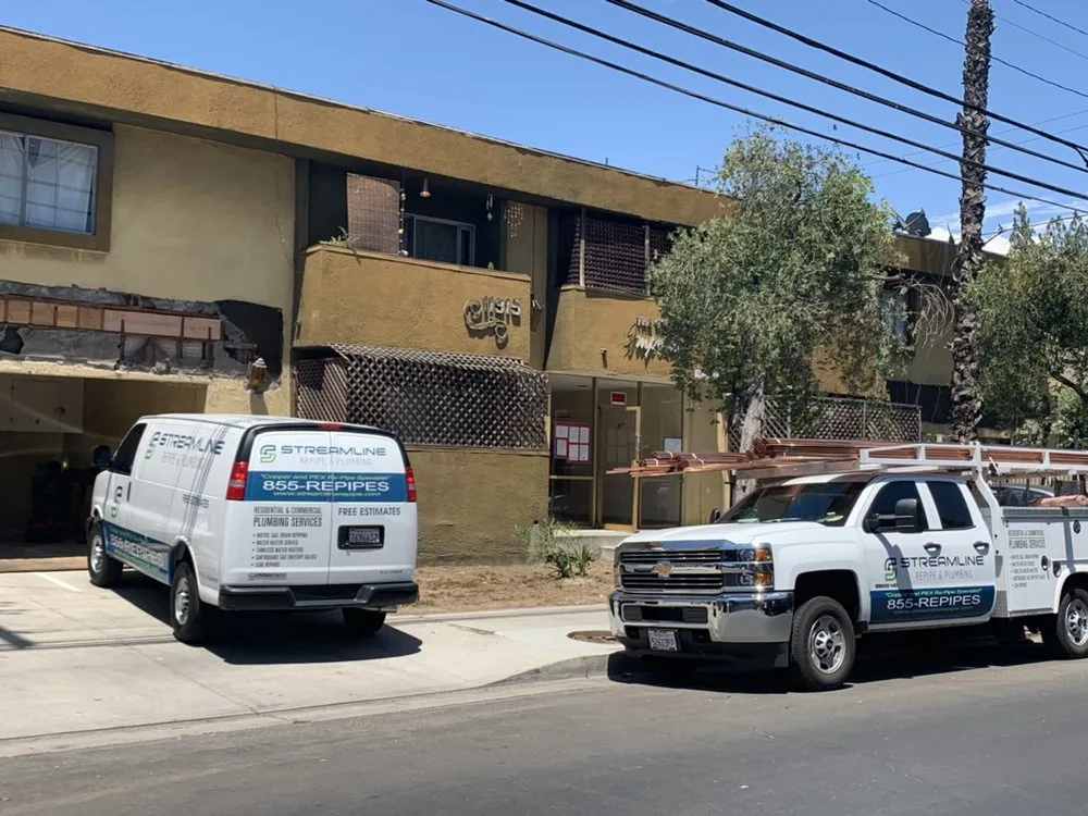 Slide of Streamline Repipe and Plumbing